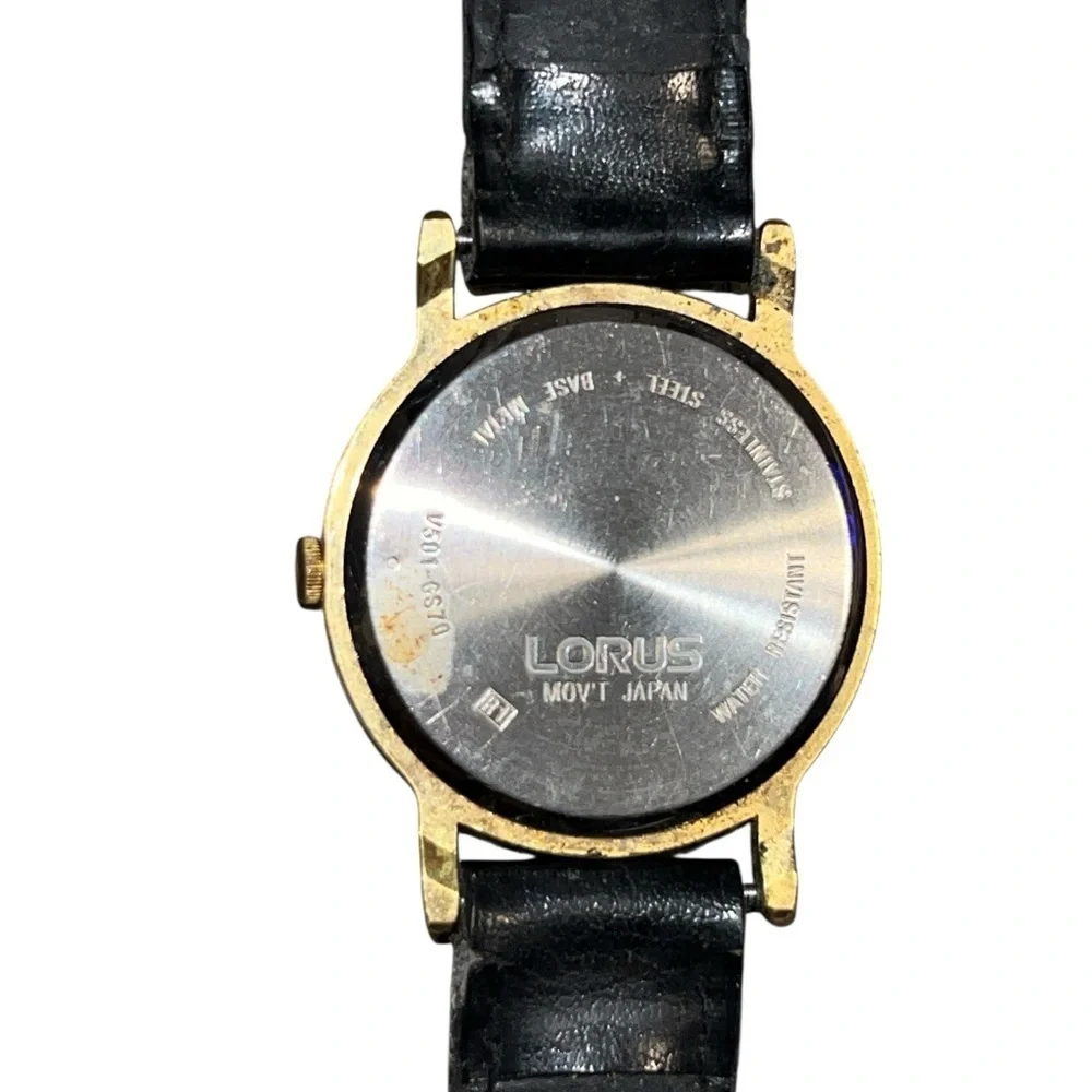 Vintage Disney Character Watches with Black Straps